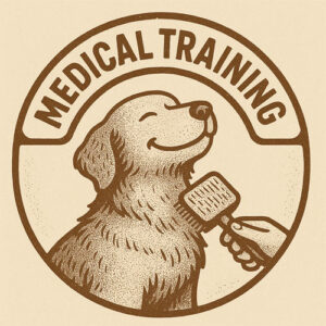 🐾 Medical Training – Entspannt bei Pflege & Tierarzt Kurs